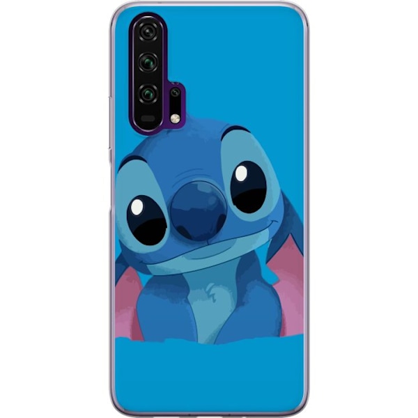 Honor 20 Pro  Genomskinligt Skal Stitch Blå