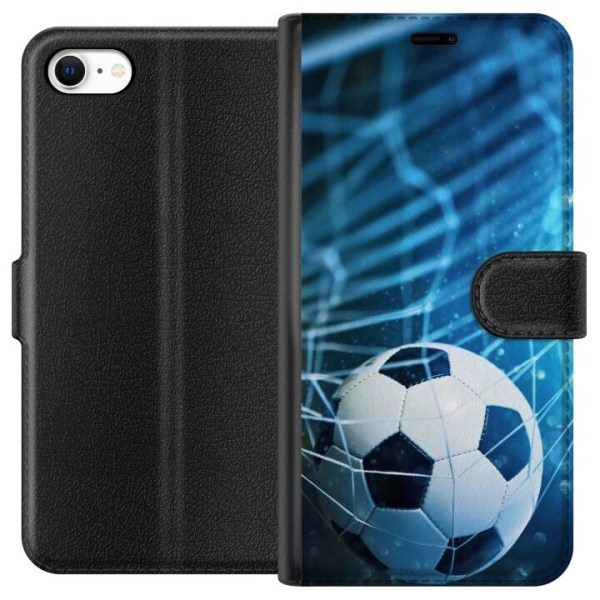 Apple iPhone 6 Tegnebogsetui Fodbold