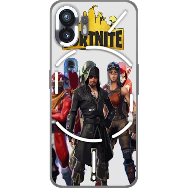 Nothing Phone (2) Gjennomsiktig deksel Fortnite