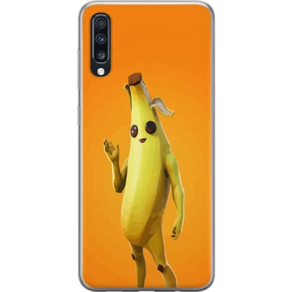 Samsung Galaxy A70 Genomskinligt Skal Fortnite - Peely