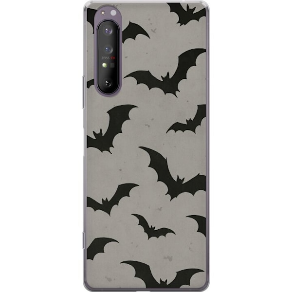 Sony Xperia 1 II Läpinäkyvä kuori Flutterprint