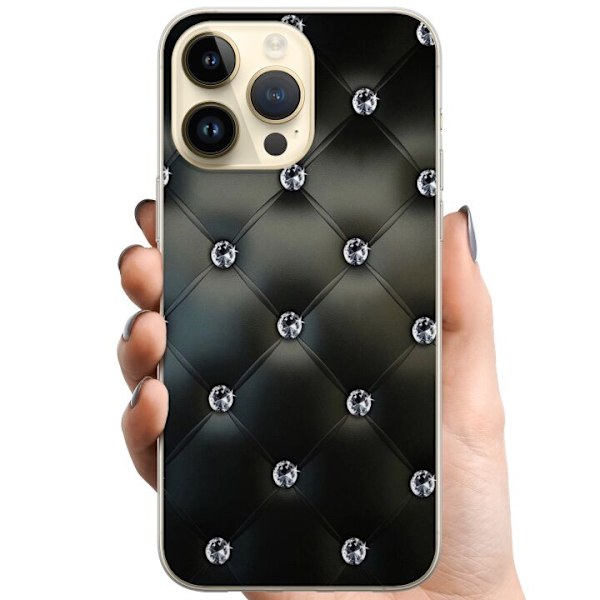Apple iPhone 15 Pro Max TPU Mobilskal Big as diamond