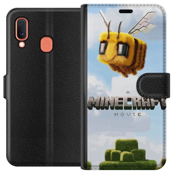 Samsung Galaxy A20e Lompakkokotelo A Minecraft Movie
