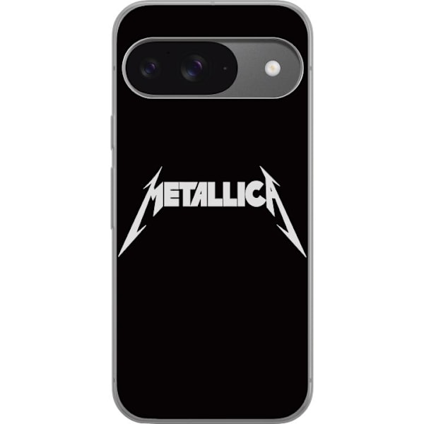 Google Pixel 9 Pro Genomskinligt Skal Metallica