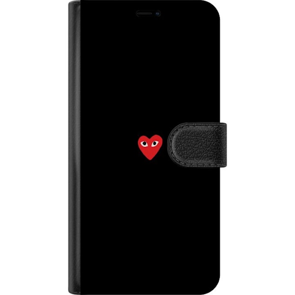 Motorola Moto G85 Lommeboketui Hjerte