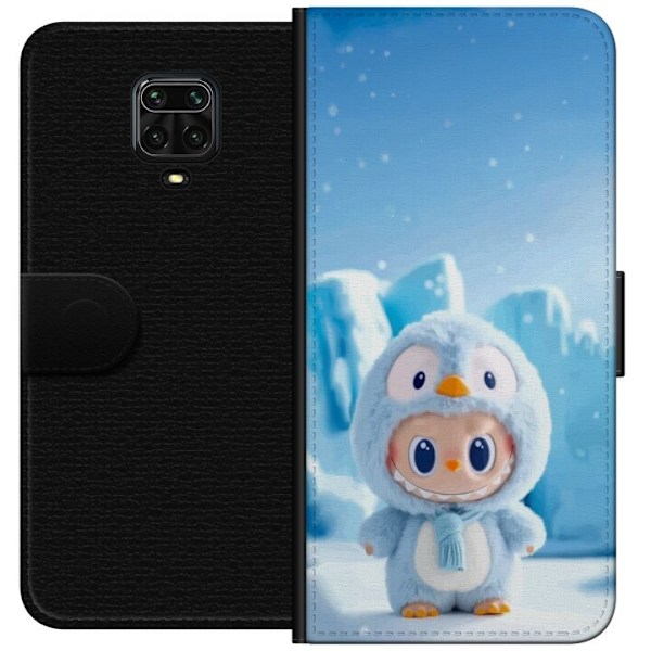 Xiaomi Redmi Note 9 Pro Tegnebogsetui sort ridder fortnite