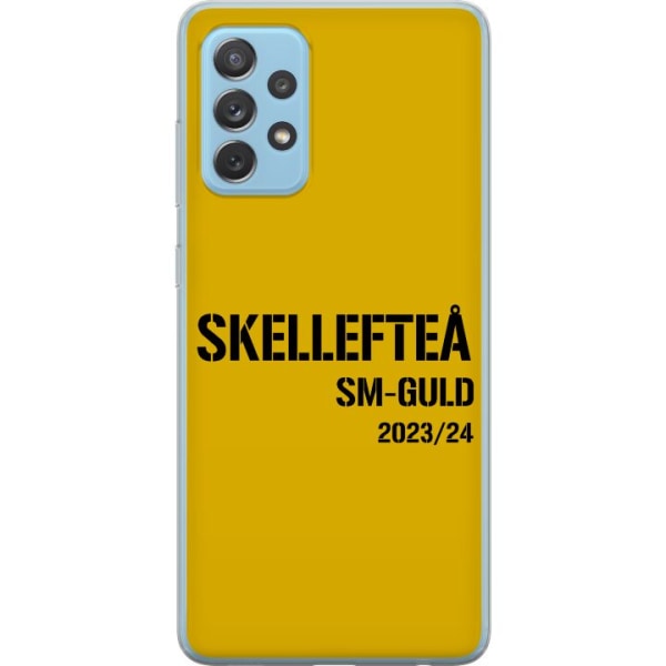 Samsung Galaxy A72 5G Läpinäkyvä kuori Skellefteå SM KULTA