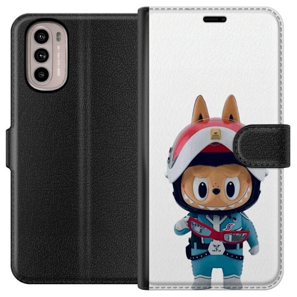 Motorola Moto G31 Lompakkokotelo How2work Labubu hirviöt x Ul