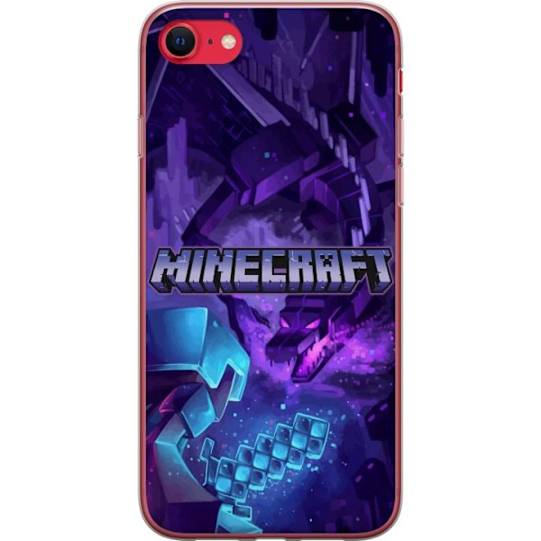 Apple iPhone 16e Genomskinligt Skal Minecraft