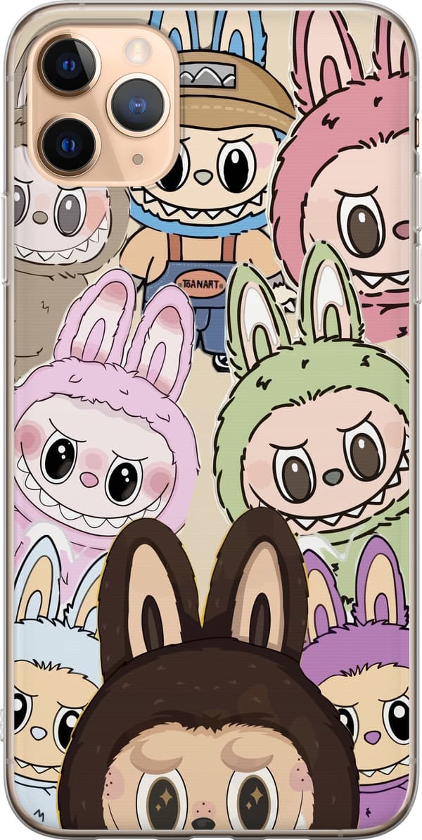 Kompatibelt Mobildeksel til Apple iPhone 11 Pro Max The Monster Edition Samlefigur Anime