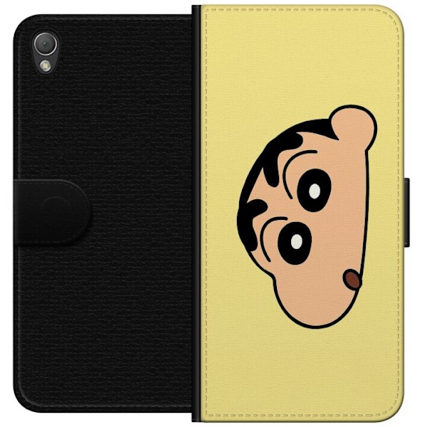 Sony Xperia Z3 Tegnebogsetui Peeking Shinchan