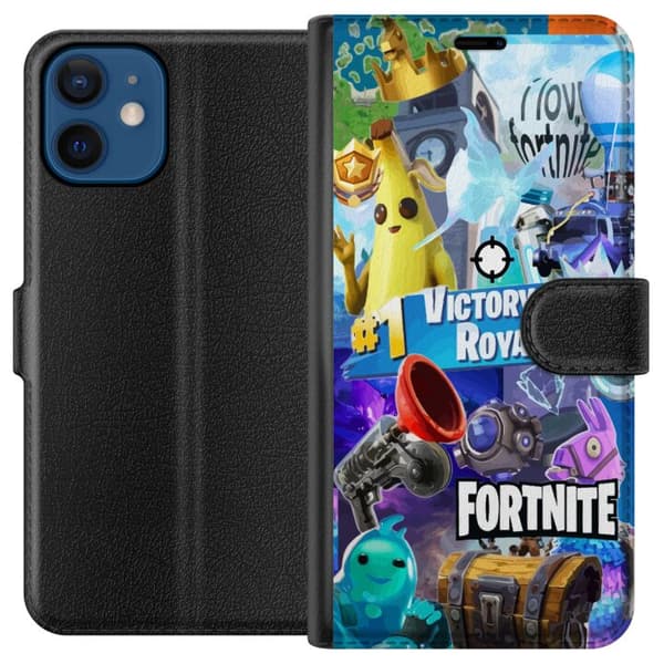 Kompatibelt Plånboksfodral till Apple iPhone 12 mini Fortnite