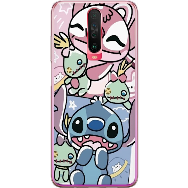 Xiaomi Redmi K30 Genomskinligt Skal Stitch