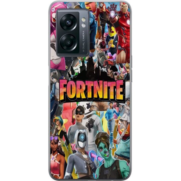 OnePlus Nord N300 Gennemsigtig cover Fortnite