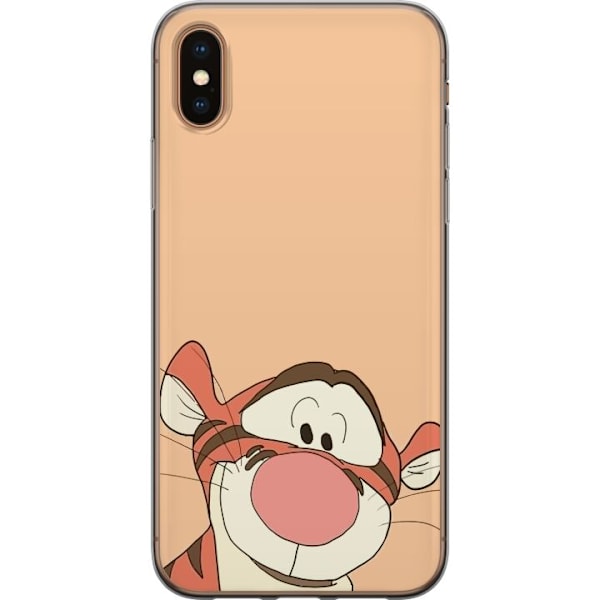 Apple iPhone X Gennemsigtig cover Tiger HEJ!