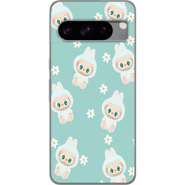 Google Pixel 8 Pro Läpinäkyvä kuori Labubu Candy Vibes