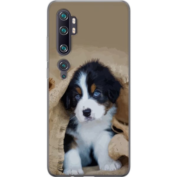 Xiaomi Mi Note 10 Pro Gennemsigtig cover Hundebarn