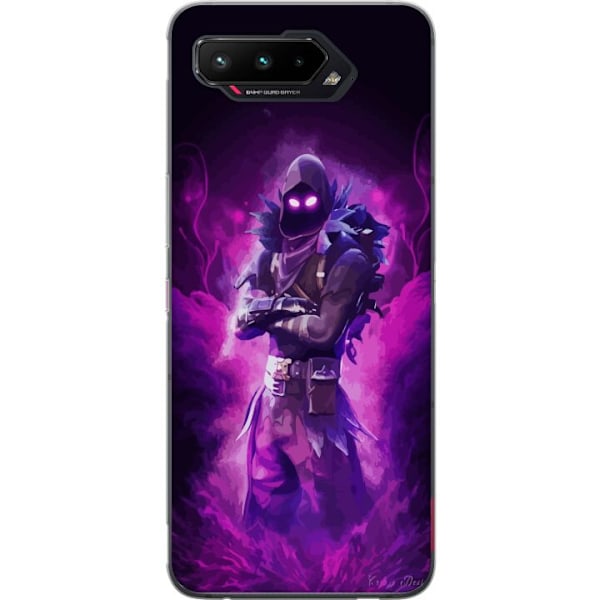 Asus ROG Phone 5 Läpinäkyvä kuori Fortnite