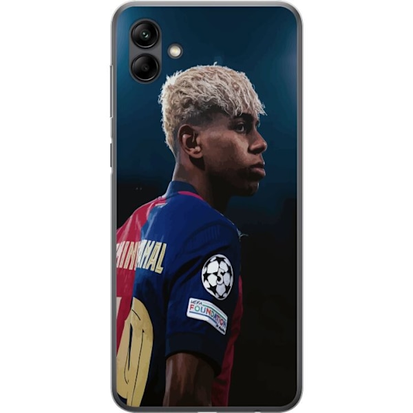 Samsung Galaxy A05 Läpinäkyvä kuori Lamine Yamal - Barcelon