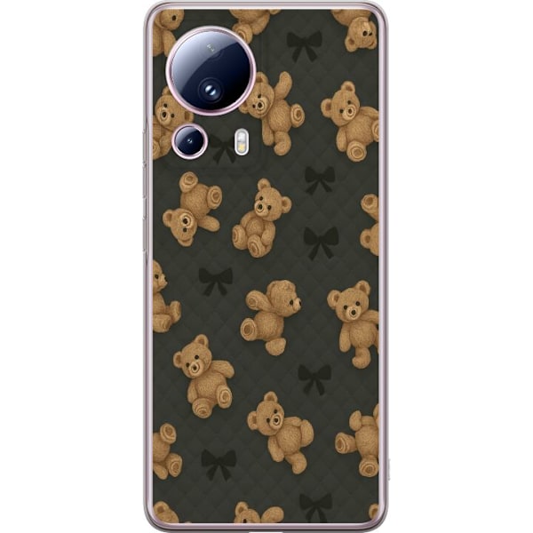 Xiaomi 13 Lite Gjennomsiktig deksel Teddy Klemmer