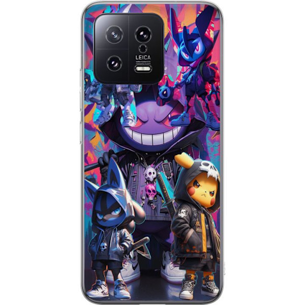 Xiaomi 13 Gennemsigtig cover Pokemon