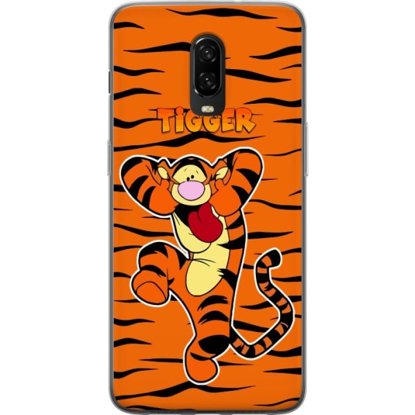 OnePlus 6T Gennemsigtig cover Tiger
