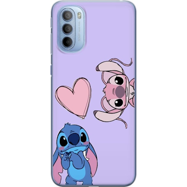 Motorola Moto G31 Läpinäkyvä kuori Stitch Mode