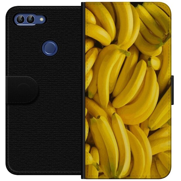 Huawei P smart Plånboksfodral Banana Pattern – lekfullt mö
