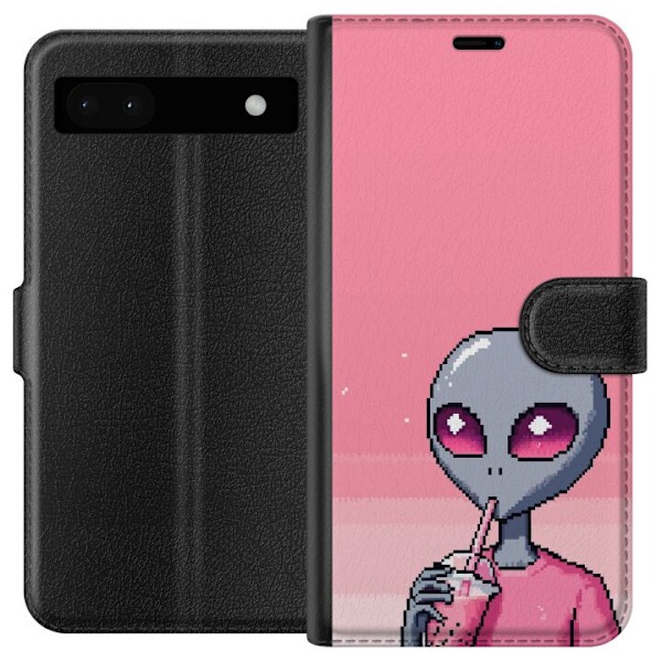 Google Pixel 6a Lompakkokotelo Alien Smoothie