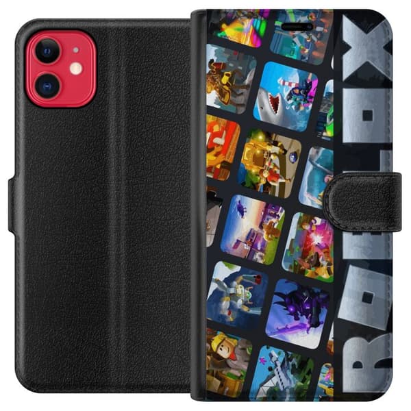 Kompatibel Tegnebogsetui til Apple iPhone 11 Roblox