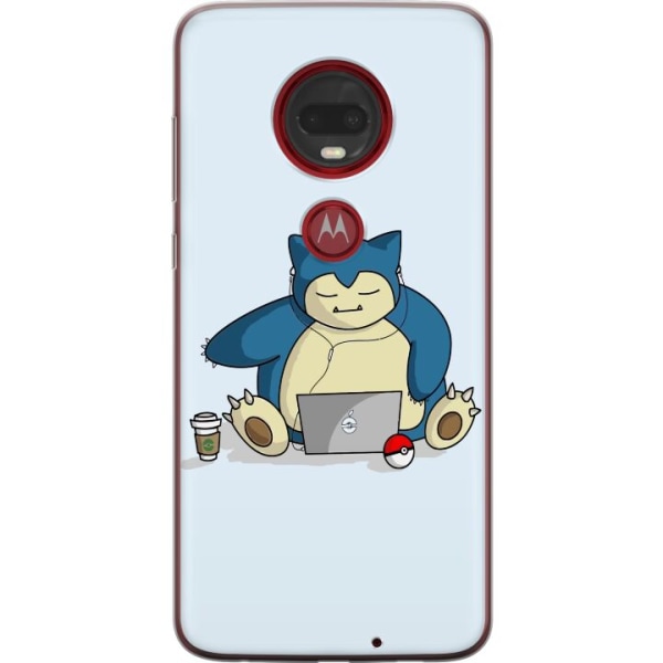 Motorola Moto G7 Plus Gennemsigtig cover Pokemon Rolig
