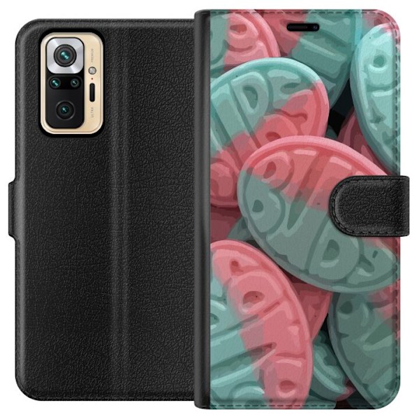 Xiaomi Redmi Note 10 Pro Plånboksfodral BUBS Giant Sour Skulls