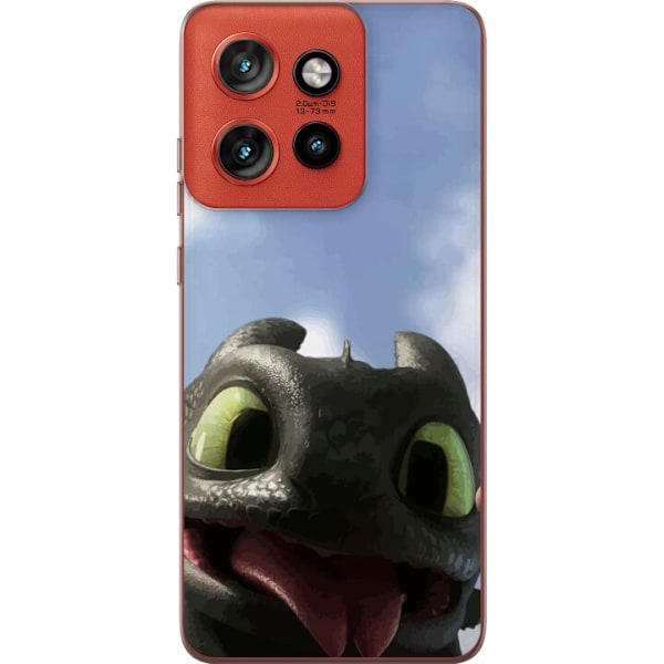 Motorola Edge 50 Neo Genomskinligt Skal How to Train Your Dragon (Draktränaren)