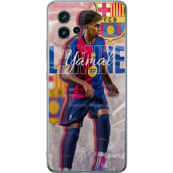 Motorola Moto G72 Gjennomsiktig deksel Lamine Yamal FCB