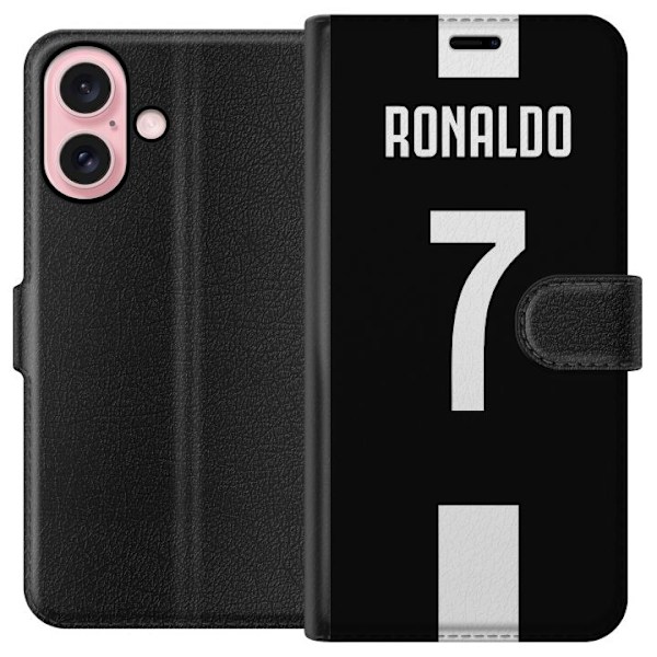 Apple iPhone 16 Lommeboketui Ronaldo