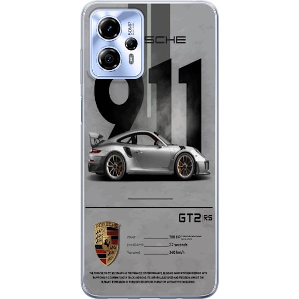 Motorola Moto G13 Gjennomsiktig deksel Porsche 911