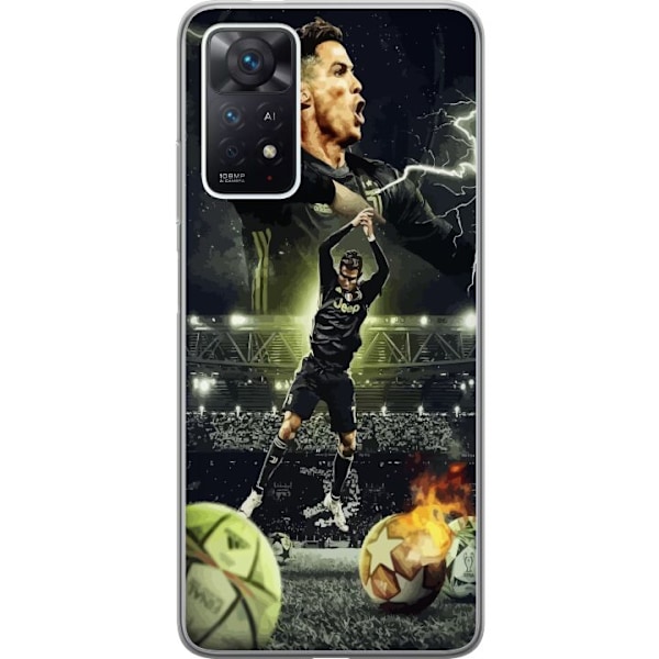 Xiaomi Redmi Note 11 Pro Läpinäkyvä kuori Ronaldo