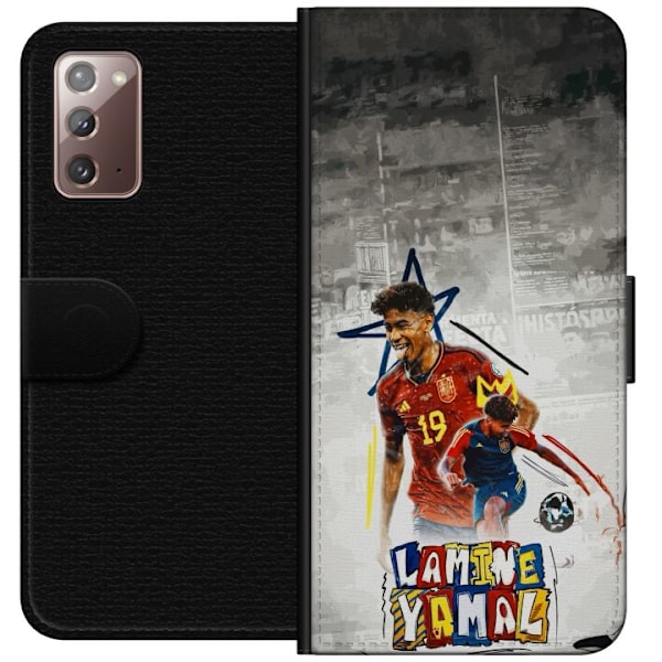 Samsung Galaxy Note20 Tegnebogsetui Lamine Yamal