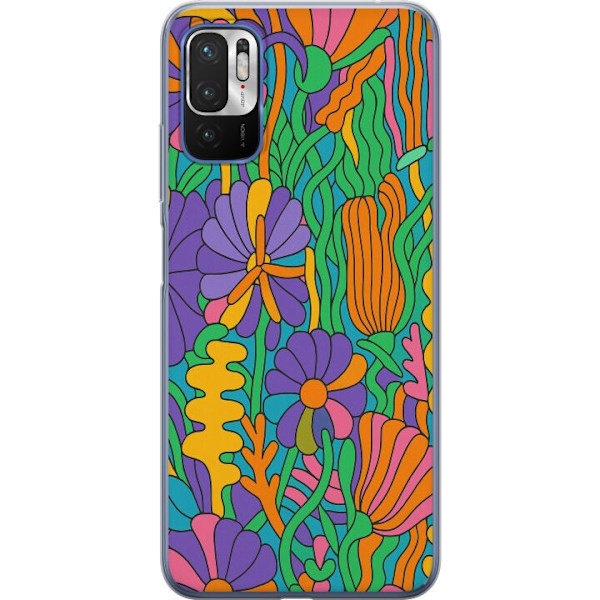 Xiaomi Redmi Note 10 5G Genomskinligt Skal Color Pop