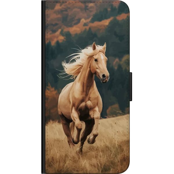 Kompatibel Tegnebogsetui til OnePlus 9 Pro Løbende Hest
