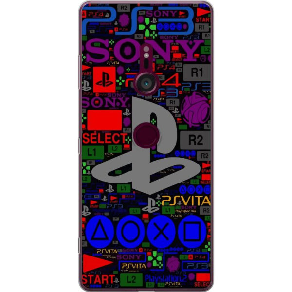 Sony Xperia XZ3 Gennemsigtig cover Playstation
