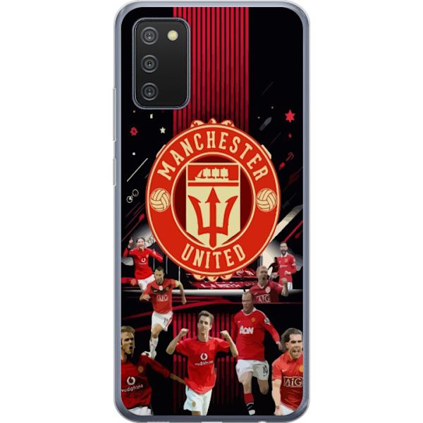 Samsung Galaxy A02s Gennemsigtig cover Manchester United F.C.