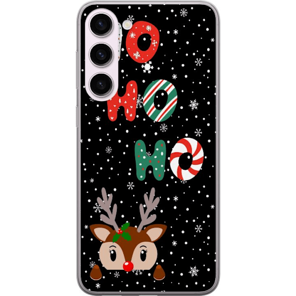 Samsung Galaxy S23+ Läpinäkyvä kuori HO HO HO