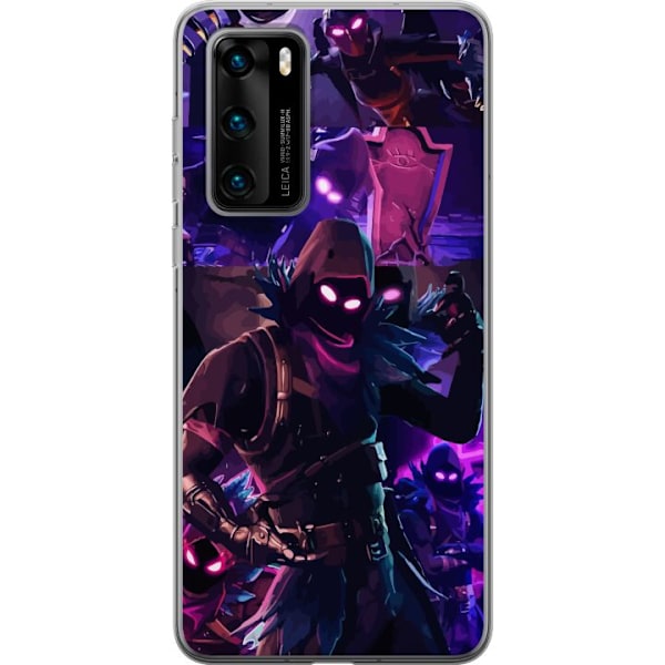 Huawei P40 Gjennomsiktig deksel Fortnite Raven