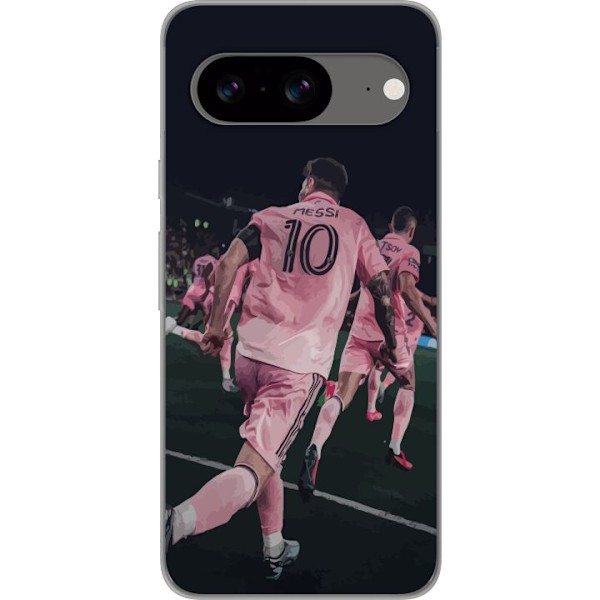 Google Pixel 8 Gennemsigtig cover Lionel Messi