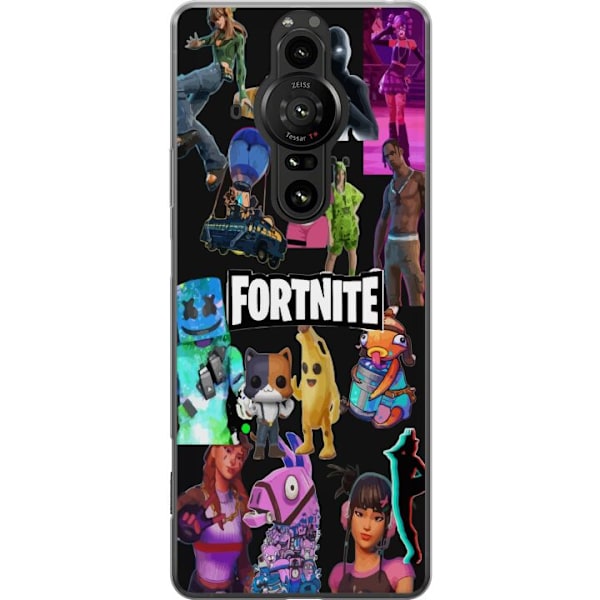 Sony Xperia Pro-I Gennemsigtig cover Fortnite