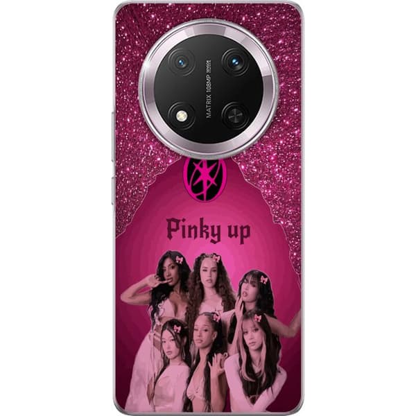 Kompatibelt Mobildeksel til Honor Magic7 Lite KATSEYE Pinky Up rosa