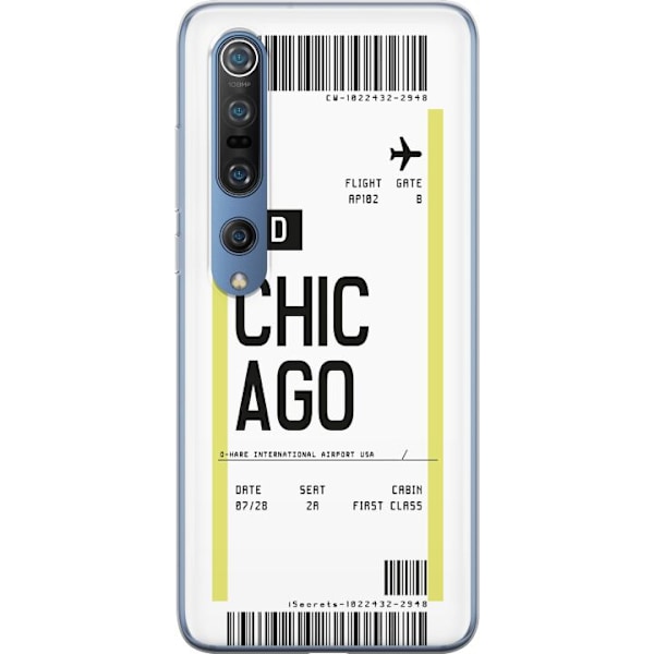 Xiaomi Mi 10 Pro 5G Gennemsigtig cover Chicago