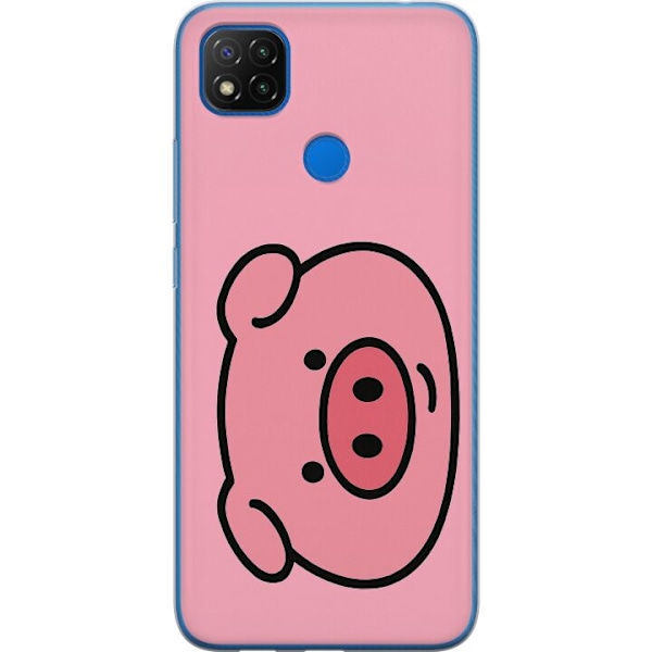 Xiaomi Redmi 9C NFC Gennemsigtig cover Kawaii Piggy