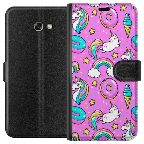 Samsung Galaxy A3 (2017) Tegnebogsetui Unicorn